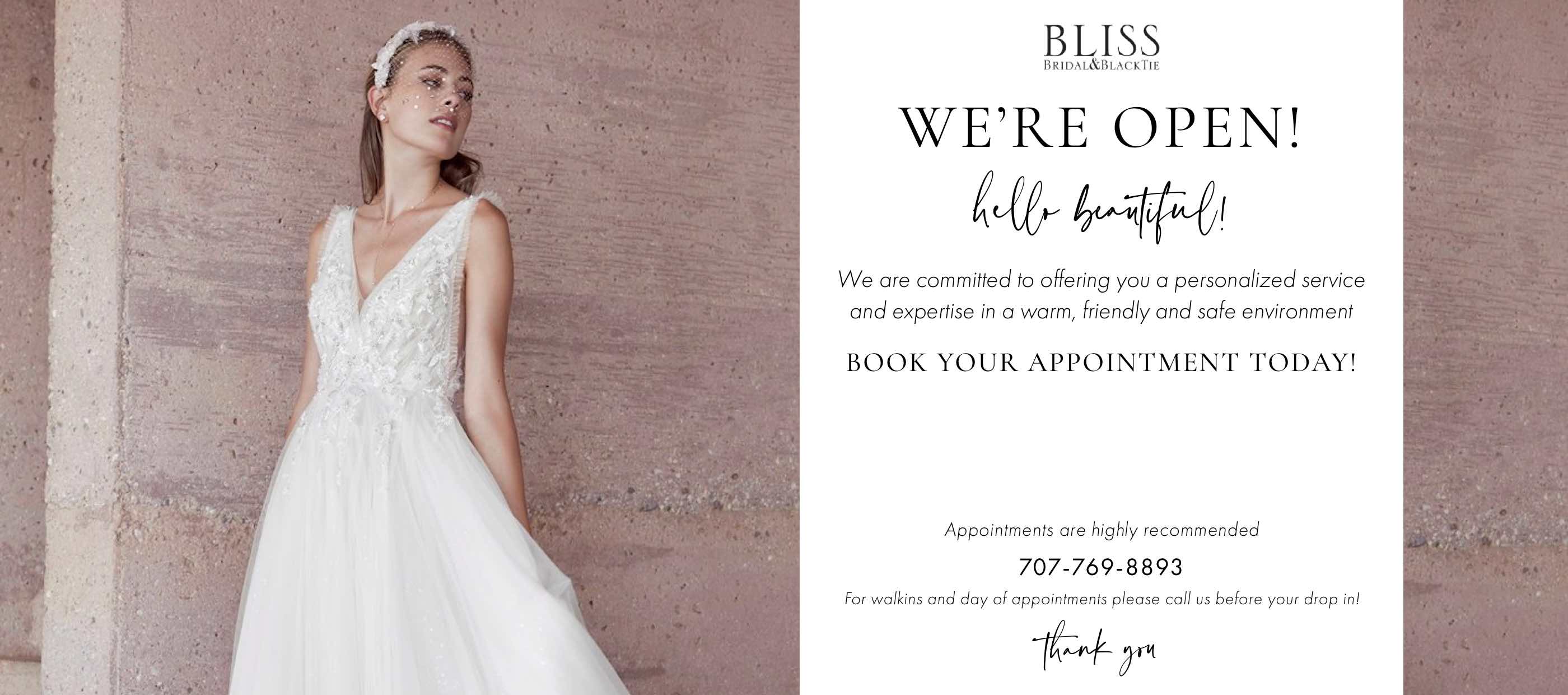 bliss bridal gowns