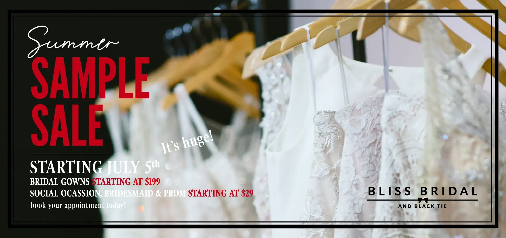 Sample Sale!